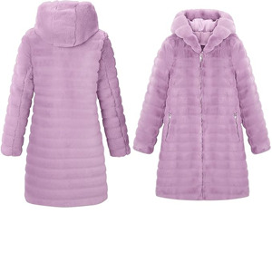 Chaqueta Acolchada Moderna y a la Moda para Mujer, con Cierre de Cremallera, Cuello Alto, Tejido Transpirable, Resistente al Viento, para Invierno - Product Image 2