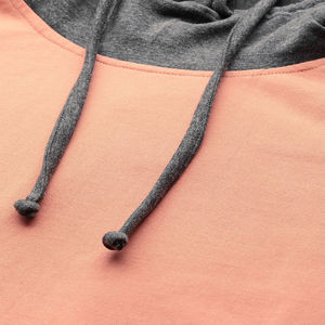 Sudadera con capucha informal para mujer de fabricación profesional de buen Material para ropa de invierno con cuello con capucha y logotipo frontal - Product Image 5