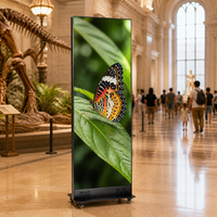 Écran d'affichage numérique professionnel P1.86 HD ultra-fin avec contrôle WiFi par application pour exposition muséale, écran LED direct usine
