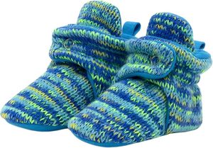 Chaussons de berceau en polaire Sherpa avec semelles antidérapantes pour bébés filles et garçons - Product Image 2