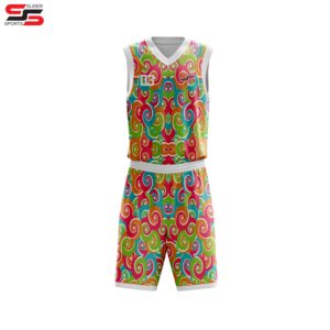 Uniforme de basket-ball à séchage rapide en polyester Uniforme de basket-ball pour hommes Vêtements de sport de haute qualité sublimés en gros - Product Image 6