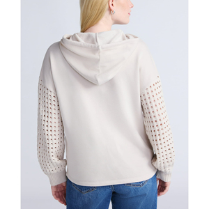 Sudadera Casual de Invierno de Forro Polar, Sudadera con Capucha Holgada y Elegante para Mujer, Logotipo Personalizado, Precio de Fábrica, Atuendo de Moda - Product Image 3