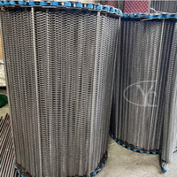 Yuchen Corrosiebestendige RVS Voedseltransportband Premium RVS Gaasband Premium Voedseltransportband