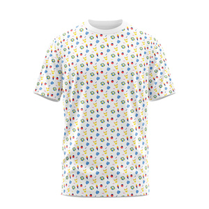 Camiseta de entrenamiento de poliéster de secado rápido para hombre Logotipo personalizado de sublimación completa Fabricante OEM de Vietnam - Product Image 6