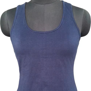95% tissu en tricot biologique 5% Spandex haut T-Shirt pour exercice de yoga tenue décontractée grande taille motif solide en plusieurs couleurs - Product Image 1