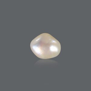 Perles d'imitation naturelles Baroque Basra Pearl 3.08 carats, couleur blanc rose, pour bijoux de mode et création - Product Image 2