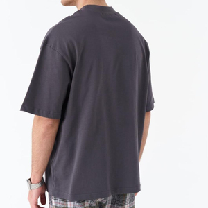 เสื้อยืดผู้ชายทรงปกติ ผ้าคอตตอนถักเนื้อหนา 100% รุ่นขายดีประจำปี 2026 พร้อมคุณสมบัติป้องกันการเป็นขุยแบบเป็นมิตรต่อสิ่งแวดล้อม - Product Image 2