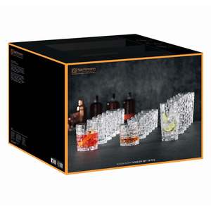Juego de Vasos de Bar Nachtmann Bossa Nova de Diseño Moderno, 18 Piezas, Cristal, Estilo Old Fashioned - Product Image 1