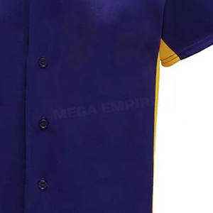 ชุดเครื่องแบบทีมเบสบอลของผู้ใหญ่เสื้อกีฬาแห้งเร็วไซส์พิเศษเสื้อ100% ระบายอากาศได้ดี - Product Image 5