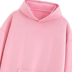 Sweat-shirt à capuche rose clair délavé à l'acide, pull oversize vintage en molleton doux, streetwear, mode d'hiver pour hommes et femmes - Product Image 3