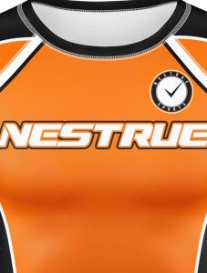 Jitsu rashguard ของผู้ชายชุดออกกำลังกายแขนสั้นพิมพ์ซับลิเมชั่นชุดออกกำลังกายระบายอากาศได้ดีดีไซน์แขนสั้น - Product Image 6