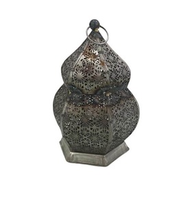 Lanterne suspendue en fer de qualité supérieure avec finition polonaise pour lanternes suspendues en métal de décoration intérieure - Product Image 3