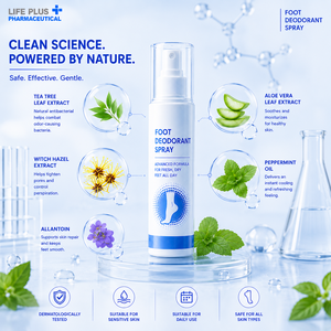 Spray déodorant pour les pieds, formule avancée, pieds frais et secs, soin quotidien des pieds - Product Image 5