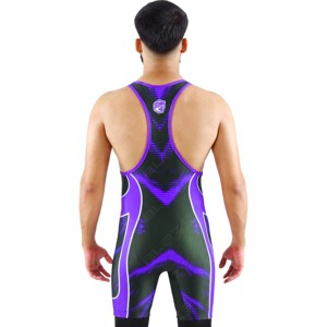 OEM personnalisé haute élasticité hommes Powerlifting Singlets Lutte Singlets College Wrestling Singlets, Muscle Men Wrestling Singlet - Product Image 5
