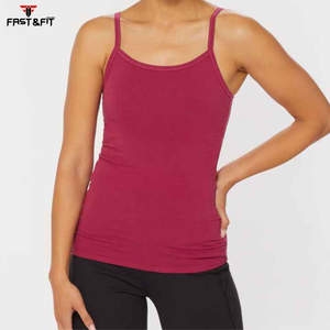 Top qualité plaine sans manches entraînement Gym personnalisé unisexe été décontracté couleur unie femmes débardeurs - Product Image 6