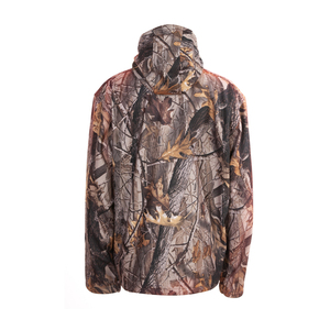 Vestes de randonnée d'hiver pour hommes en toile, design tendance, softshell, imperméables, respirantes, coupe-vent, polaire, à capuche, col montant - Product Image 4