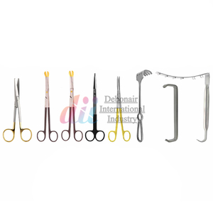 Juego de Instrumentos Manuales de Acero Inoxidable de Grado Médico para Abdominoplastia (Instrumentos para Abdominoplastia y Cirugía Abdominal) - Product Image 6