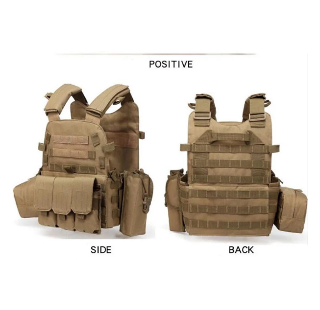 Chaleco táctico Plate Carrier Combat Tactic Chalecos de seguridad para hombres Chaleco de combate táctico