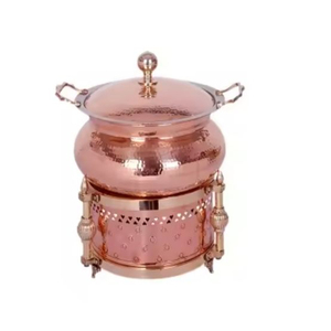 Chauffe-plat présentoir de buffet de nourriture fait de plats à friction en métal pour la restauration plats à friction fournitures d'hôtel - Product Image 6