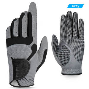 Gants de golf en cuir véritable pour hommes, main gauche et droite, doux et respirant, en peau de mouton pure, nouveau style de gants de golf en cuir. - Product Image 6