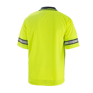 เสื้อโปโลแขนยาวสะท้อนแสงแห้งเร็วเสื้อทำงานระบายอากาศได้ดี - Product Image 6