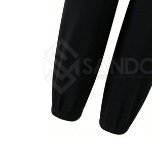 ชุดวิ่งน้ำหนักเบาสำหรับผู้ชายชุดวอร์มมีฮู้ดคอปกแบบสวมใส่สบายมีลายติดพลอยเทียมระบายอากาศได้ดีสำหรับฤดูหนาว - Product Image 4