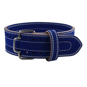 Ceinture de musculation en cuir sur mesure OEM, boucle en acier, impression par transfert thermique, couleur et taille personnalisées, ceintures de haute qualité - Product Image 2
