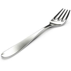 Fourchettes de service de cuisine en acier inoxydable de qualité supérieure, fabriquées en Inde, argentées pour le dîner - Product Image 4