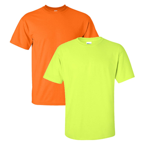 High Quality Bulk Plain Safety <b>Yellow</b> Orange Green T <b>Shirt</b> - Product Image 6