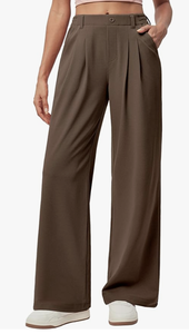 Pantalons larges à taille haute confortables et décontractés avec deux poches latérales, nouveau design, logo personnalisé, vente en gros directe d'usine au Bangladesh - Product Image 5