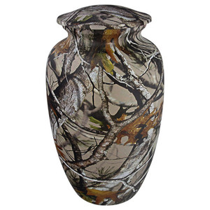 Urna Funeraria para Adultos de Estilo Americano Clásico con Camuflaje, Artesanía Increíble - Product Image 1
