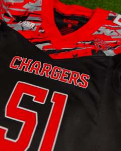 Uniforme de fútbol americano transpirable patrón sólido conjunto de manga corta - Product Image 3