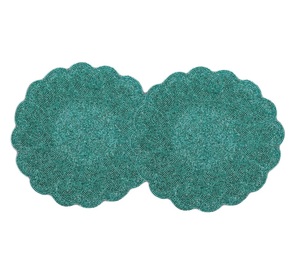 Royal Luxury Vintage <b>Hand</b> <b>Wash</b> Beaded Placemat for Home Wedding Party Table Use Handmade Durable Eco-Friendly Home Gift Custom - Product Image 3