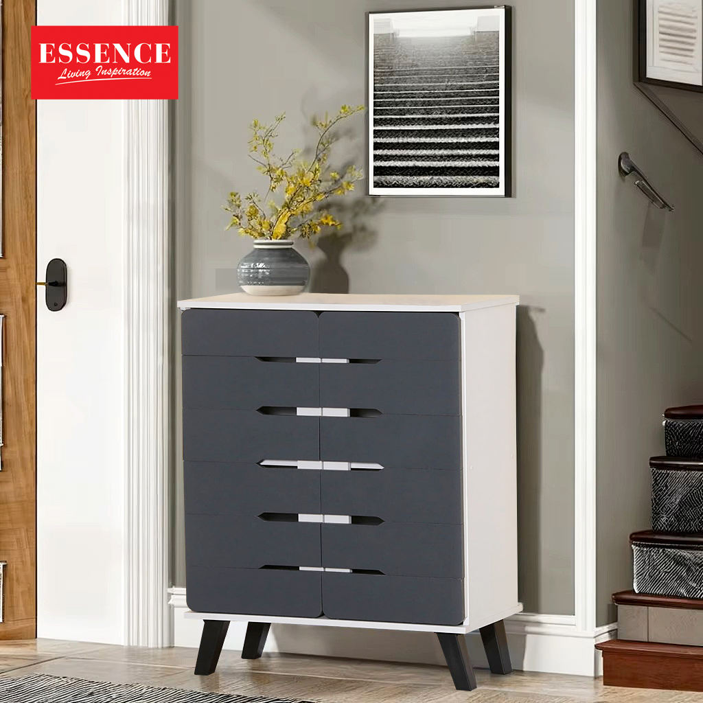 White Oak + Graphite Grey