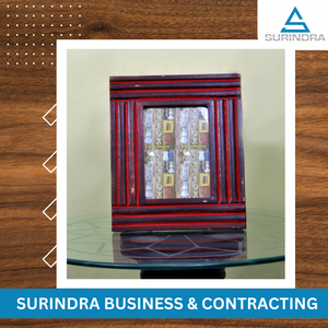 Precios Directos de Fábrica SURINDRA Marco de Fotos Rectangular de Madera Maciza Hecho a Mano con Acabado Antiguo de Alta Calidad de 8x10 Pulgadas para - Product Image 3