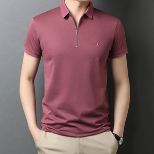 Polo liso informal de golf con logotipo personalizado de alta calidad al por mayor, Polo profesional recién llegado para hombre - Product Image 5