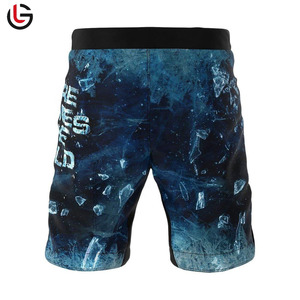 Vente en gros de shorts MMA sportifs pour hommes personnalisés de haute qualité pantalons de combat de boxe et de kickboxing à motif solide respectueux de l'environnement - Product Image 6