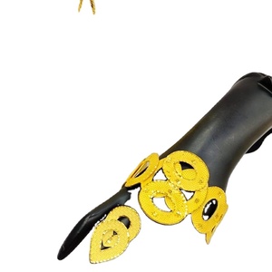 Conjunto de collar largo con pendientes para mujer, joyería nupcial, fabricante indio, a la moda, abalorio, listo para enviar - Product Image 1