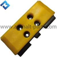 Nouvelles chaussures de chantier intégrées 151757 en acier 42 CrMo pour porte-outils Silver /ABG/Dynapac/etc. Machine à fraiser pour la construction routière, garantie 1 an