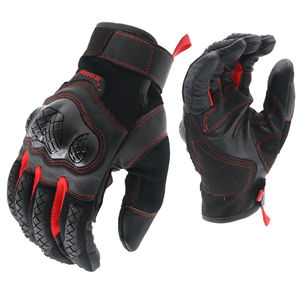 Gants de protection anti-impact en cuir TPR avec doublure HPPE 13 Gauge et revêtement nitrile sablé pour usage mécanique - Product Image 4