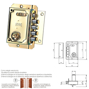 Fac S 90 Gold Chiusura Destra - Product Image 2