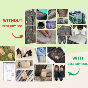 BEST DRY ECO 33g  Pack de déshydratant à l'argile bentonite 100% pureté naturelle Absorbeur d'humidité Prévention de la moisissure pour aliments Cuir - Product Image 3