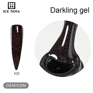 ICE NOVA Darking Gel Divers Styles Glow In The Dark Nail Gel Polish Luminous Gel Polish Avec <span class=keywords><strong>Effet</strong></span> Jour Et Nuit Sombre - Product Image 3