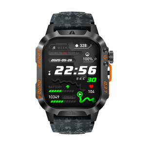 Montre connectée Aosenwell HT46 carrée en nylon, écran AMOLED 2,01 pouces, batterie 1200 mAh, étanche IP68, double SIM, boussole, tracker - Product Image 4