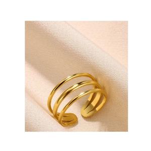 Anillos de Servilleta de Metal de Diseño con Acabado Atemporal que Realzan la Decoración de la Mesa para Hogares y Hostelería - Product Image 2