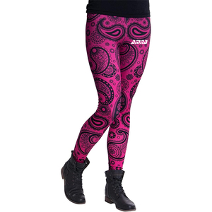 Wholesale Adults <b>Leggings</b> Sublimated Yoga Wear 100% <b>Polyester</b> / Spandex Sustainable Yoga Pants - Product Image 1