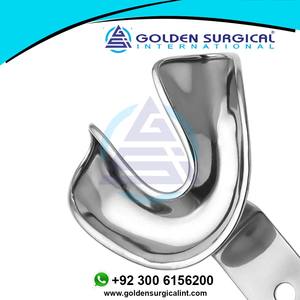 Bandeja de Impresión Dental Sólida para Odontología, Bandeja de Impresión Pequeña para Dentaduras Completas, Inferiores - Product Image 5