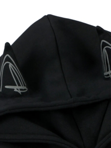 เสื้อฮู้ดดี้ผู้ชายผ้าฝ้ายหนา 100% ปักโลโก้ตามสั่ง ผ้าฟลีซทรงโอเวอร์ไซส์ เป็นมิตรกับสิ่งแวดล้อม ระบายอากาศได้ดี คุณภาพสูง - Product Image 3