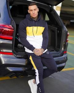 Survêtement à capuche de qualité supérieure ensembles de pantalons hommes sweat décontracté Joggers pantalons de survêtement mâle coton veste automne hiver vêtements de sport - Product Image 3