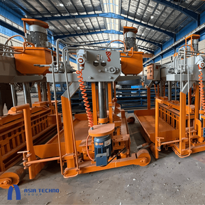 Bloc mobile semi-automatique électrique ATG6-40 faisant la tension de la machine 380V avec le composant de moteur de noyau de mode d'entraînement de vibrateur électrique - Product Image 6